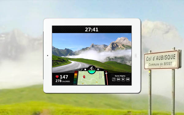FitTrip Roadmovie App (Bild: Kickstarter/© Gusto Technologies, Inc)