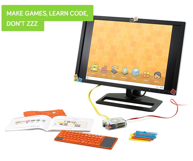 Das Kano Raspberry Pi Computer Lernsysten (Bild: kickstarter/ © Kano)