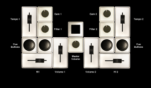 DJ-Konfiguration (Bild: kickstarter/ © Calvin Chu )