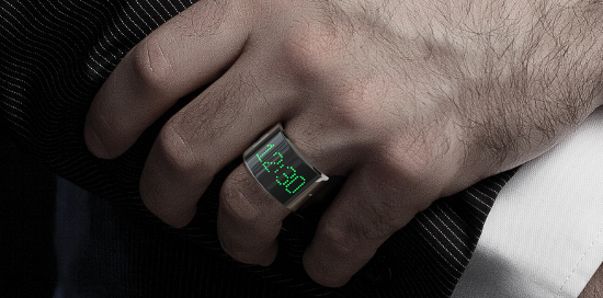 Nicht Smart-Watch sondern Smart Ring - der Smarty Ring (Bild: indiegogo/ © Smarty Ring)