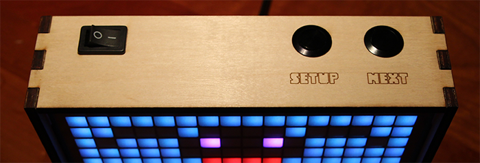Bedienelemente des Game Frames (Bild: kickstarter/© Jeremy Williams)