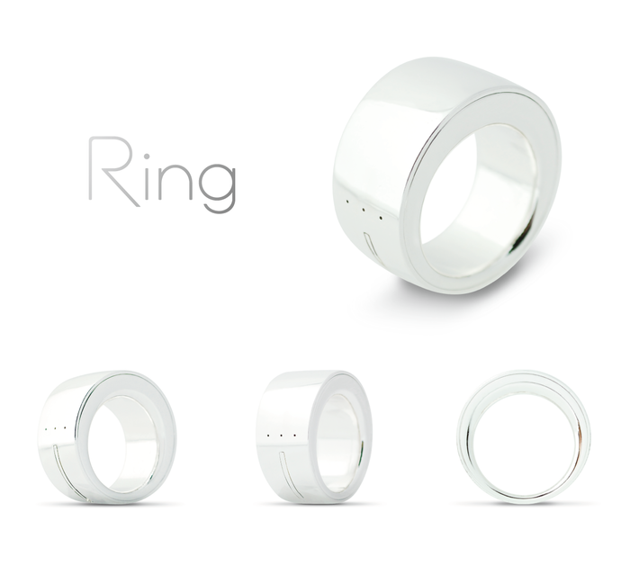 Der Ring - tolle Features, blöder Name (Bild: kickstarter/© Logbar inc.)