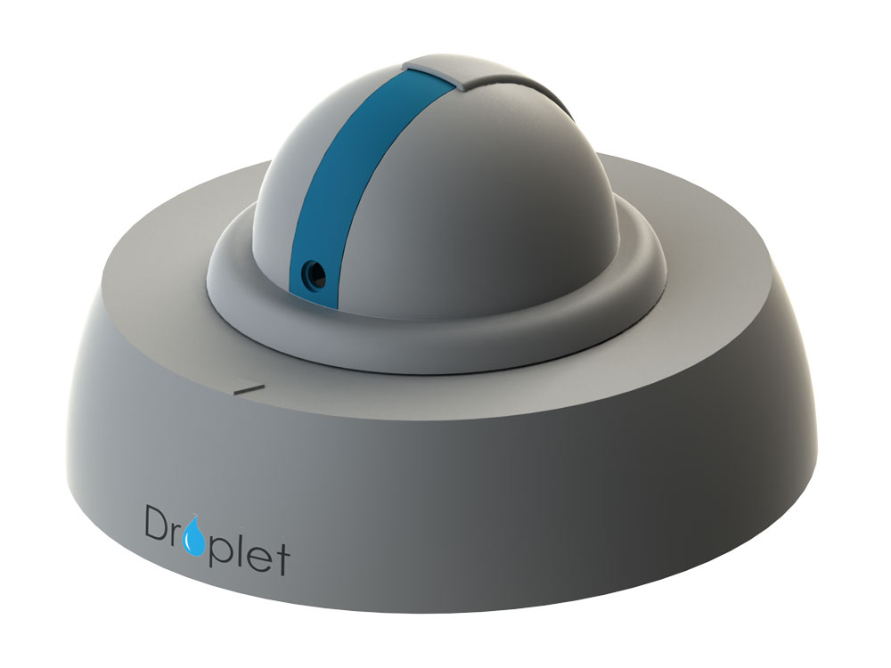 Eine Wasserkanone als Rasensprenger - der Droplet (Bild: © 2014 Droplet )