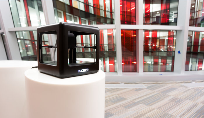 Geht weg wie geschnitten Brot - The Micro 3D-Drucker von M3D (Bild: kickstarter / © M3D LLC)