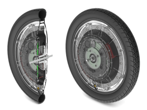 Das Laufrad von innen (Bild: kickstarter/©Jyrobike Inc.)