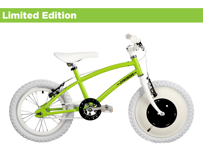 Chic und nicht wackelig - das Jyrobike (Bild: kickstarter/©Jyrobike Inc.)