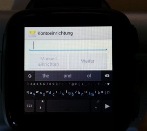Das Minuum-Keyboard beherrscht allerdings auch einen Ein-Zeilen-Modus. (Bild: © O.Thiele)