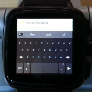Problem: Bei normalen Keyboard-Größen sind die Eingabefelder meist nicht mehr zu sehen. (Bild: © O.Thiele)