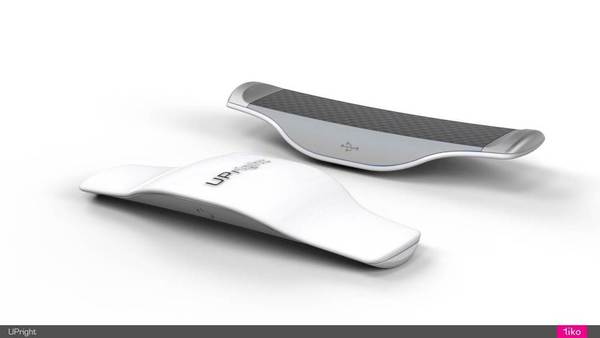 Heute steht ich mal gerade - UpRight soll dabei helfen (Bild: indiegogo/© UpRight)