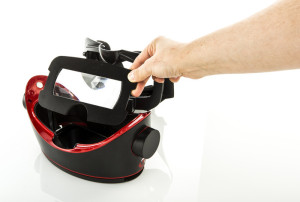 Die alter Version erinnerte mehr an einen Popcorneimer (Bild: kickstarter/© Cmoar LTD)