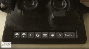 Clever, ein Teil des Displays liegt frei für Steuerungsbuttons... wenn die Software es unterstützt (Bild: kickstarter/©Metatecture )