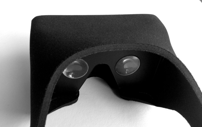 VR-Brille aus Neopren - die Viewbox (Bild: kickstarter/© Simon Josefsson)