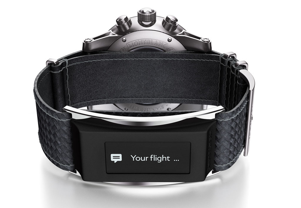 Die Smartwatch zum nachrüsten - Montblanc E-Strap (Bild: © Montblanc Deutschland GmbH)