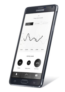 Fitnesstracker? Da darf die richtige App natürlich nicht fehlen (Bild: © Montblanc Deutschland GmbH)