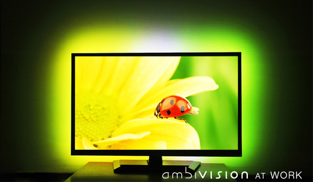 Ambilight zum nachrüsten - AmbiVision (Bild: indiegogo/©http://lab-team.com)