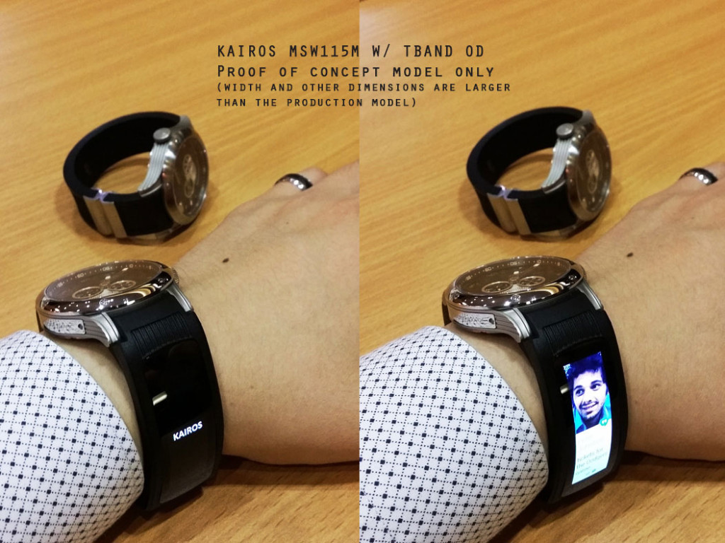 Das smarte Armband von Kairos - T-Band (Bild: © Kairoswatches)