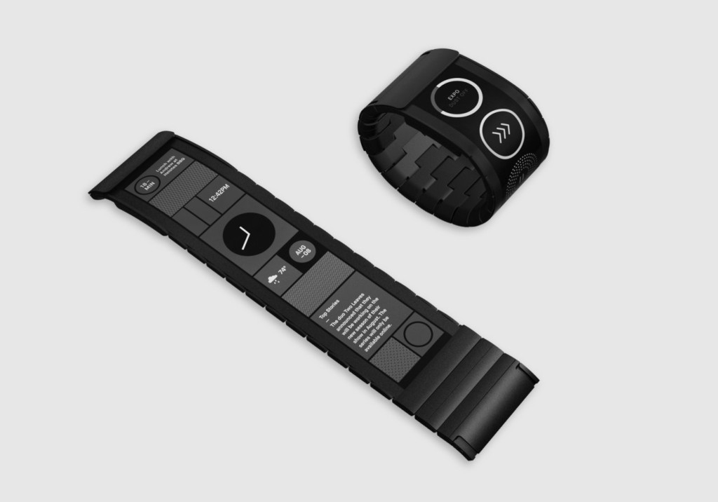 Smartes Armband - Wove-Band von Polyera (Bild: © Polyera Corporation)