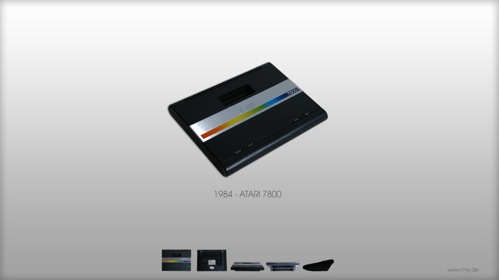 Atari 7800 von 1994/1996. (Bild: © Oliver Thiele / miy.de)