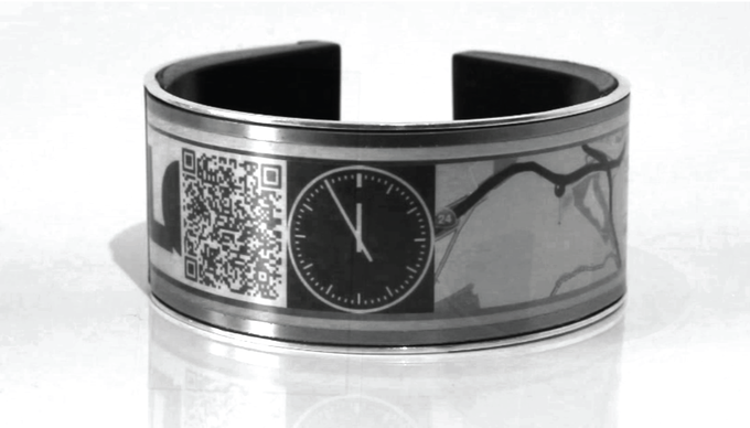 Smartwatch in Armreifform - Eyecatcher (Bild: kickstarter/© LOOKSEE LABS)