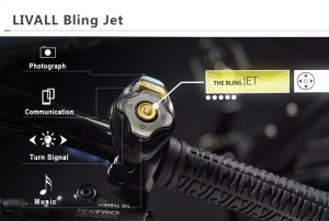 Kleine Schaltzentrale am Lenker - LIVALL Bink Jet (Bild: kickstarter/© livall.com)