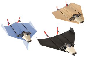 Welche Falt-Variante wohl die besten Flugeigenschaften habenwird? (Bild: kickstarter / © poweruptoys.com)