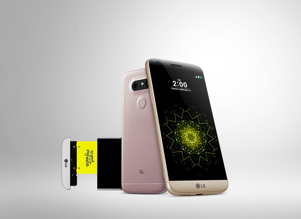 Smartphone mit Erweiterungsmöglichkeit... leider wohl nur halbherzig umgesetzt - LG G5 (Bild: © LG)