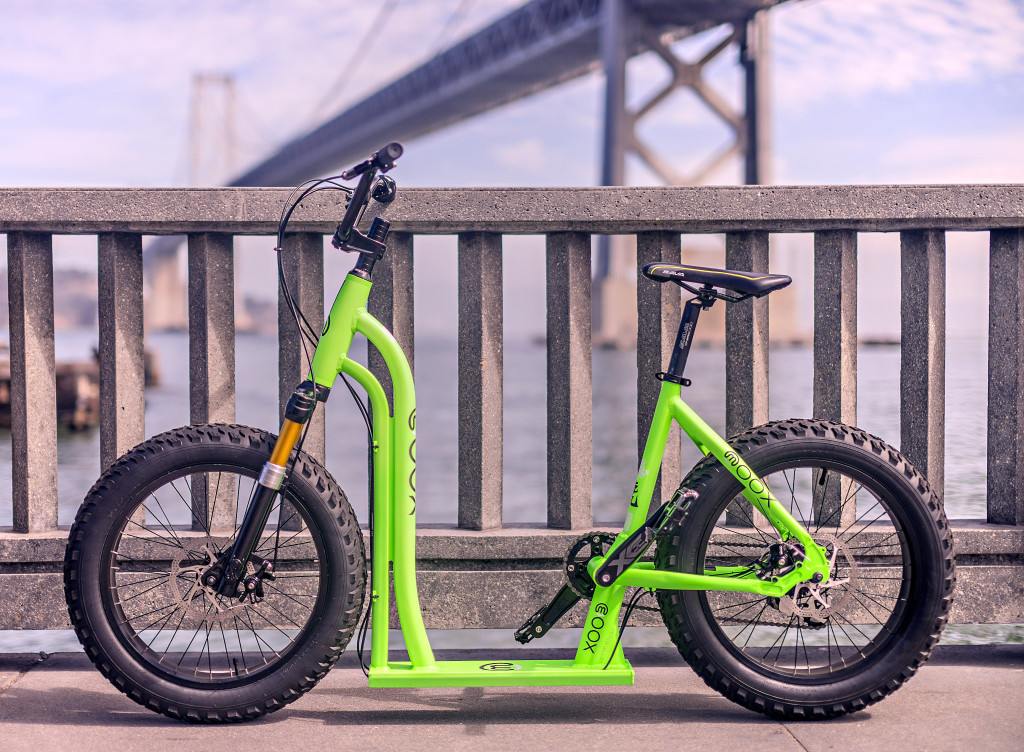 Fahrrad? Tretroller? Beides! Das Moox Bike (Bild: © Moox Inc.)