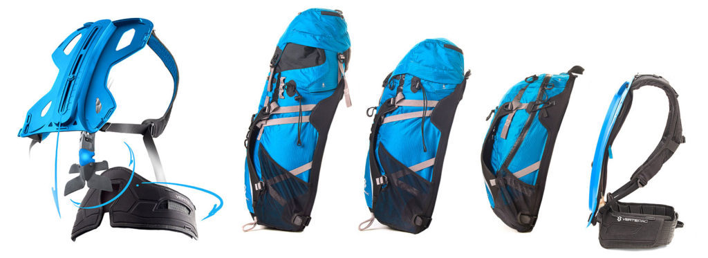 Modular und rückenschonend - VERTEPAC, der Rucksack mit Rückgrat (Bild: © VERTEPAC)