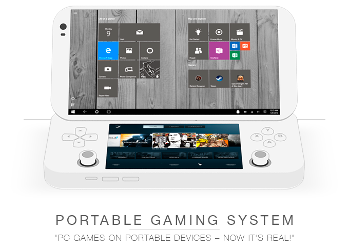 Windows 10 und Android 6 im Dualboot, aber mmit Fragezeichen - PGS (Bild: kickstarte/©pgslab)